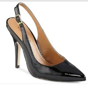 Cosmopolitan black  pointed toe heels, size 7